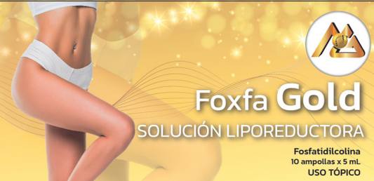 FOXFA GOLD  - Solución Liporeductora